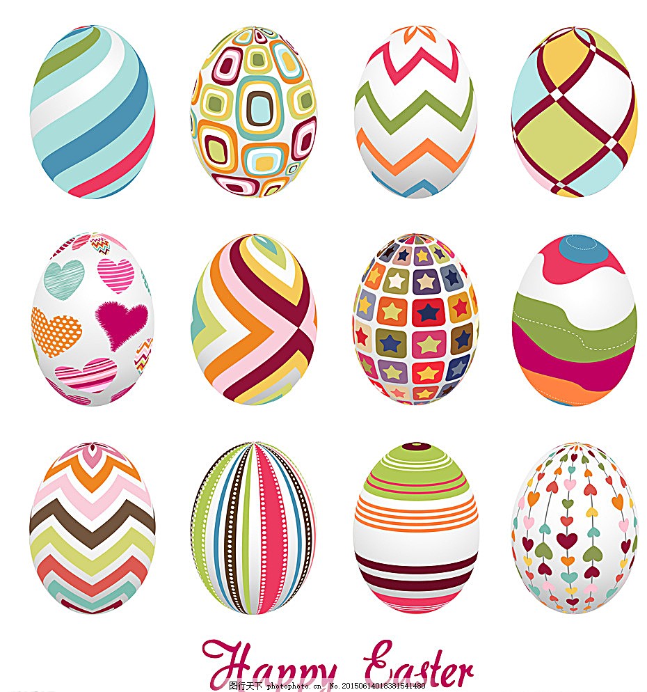 复活节彩蛋图片