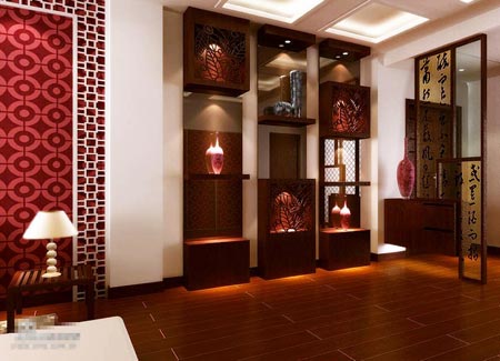 中式装修样板间 文化底蕴家居展示与装饰艺术
