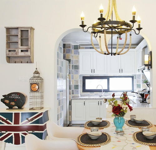 地中海餐厅装饰展示 装修效果图与设计理念